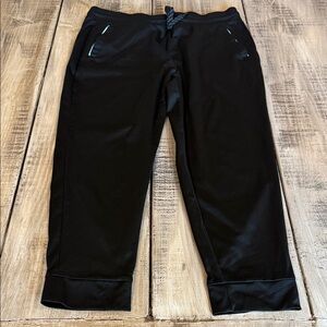 32 Degrees Black Men's Jogger Sweatpants with Drawstring